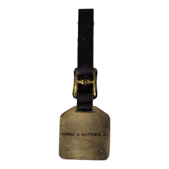 Vintage Bronze Watch Fob Warner & Swasey Gradall  Cleveland Ohio Heavy Machinery - Picture 3 of 11